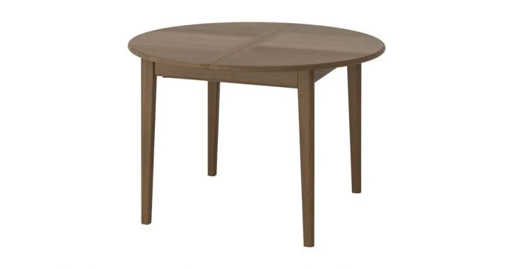 SKANSNÄS uitschuifbare tafel, verkrijgbaar voor €599 op de IKEA-website.