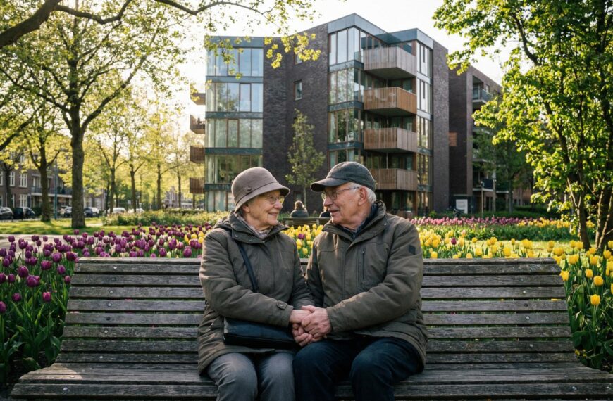 Gelukkig ouder wordende mensen hebben zich allemaal deze vier sleutelvragen gesteld